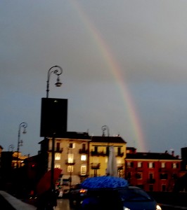 Rainbow over Verona